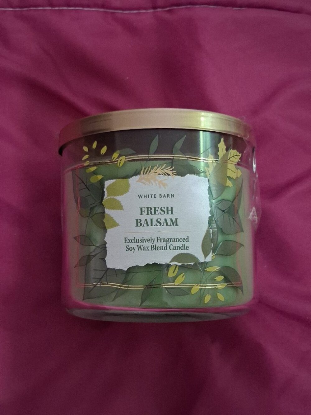B&BW 3 Wick Candle - Fresh Balsam